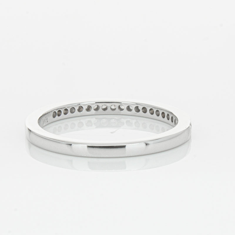 14ct White Gold Diamond Phoebe Band-Ring-Walker & Hall