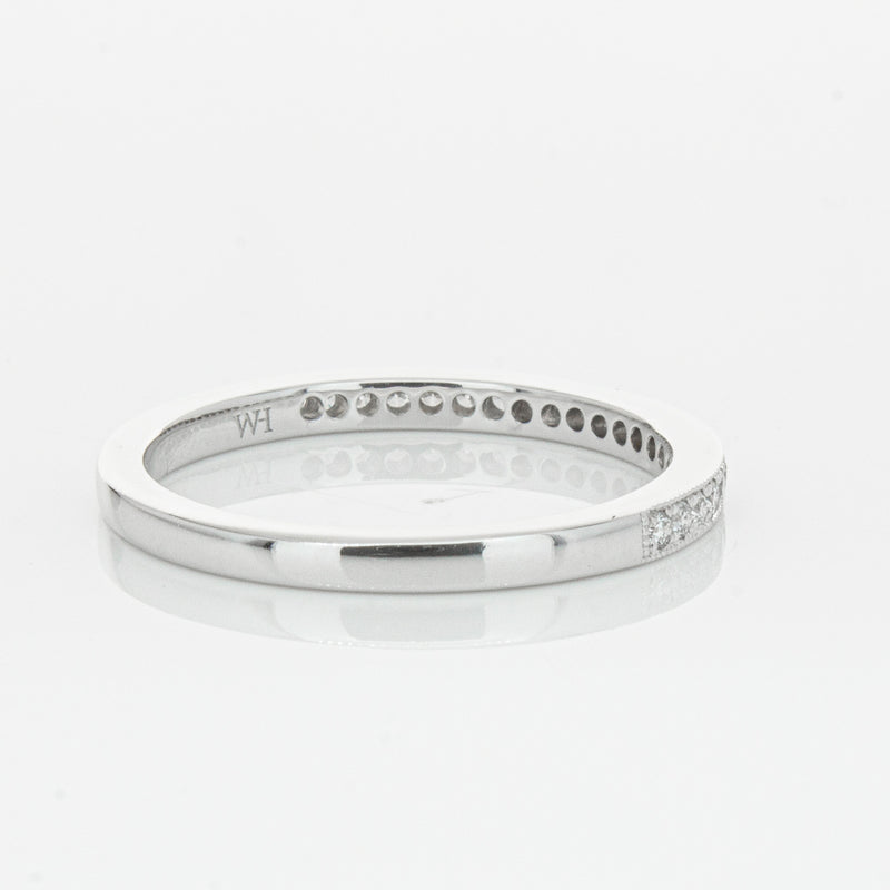 14ct White Gold Diamond Phoebe Band-Ring-Walker & Hall