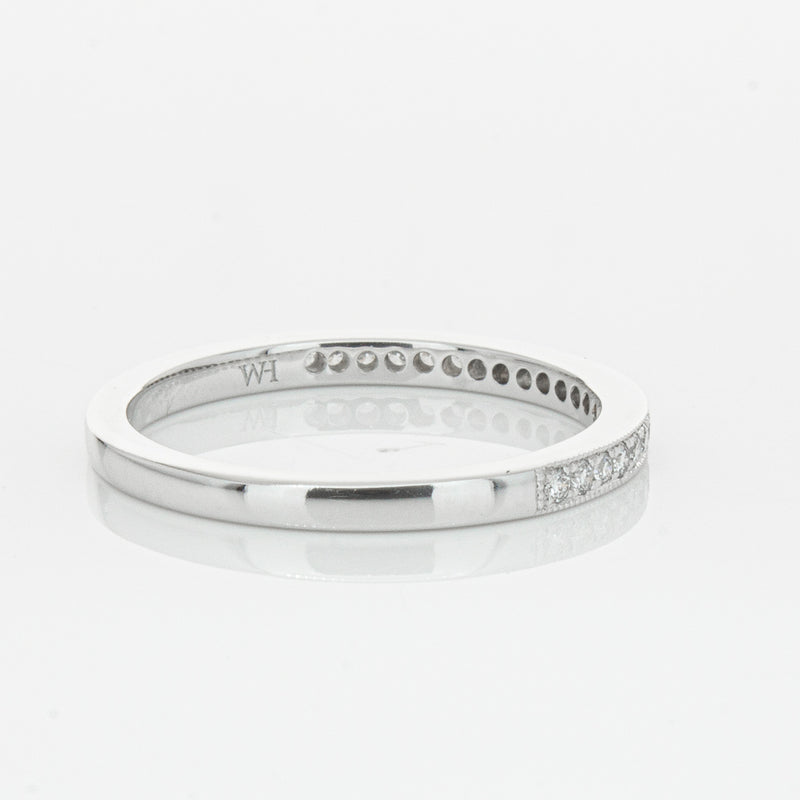 14ct White Gold Diamond Phoebe Band-Ring-Walker & Hall