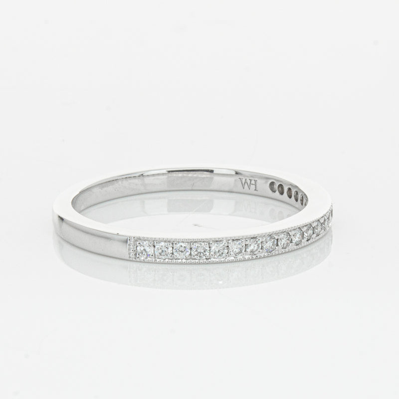 14ct White Gold Diamond Phoebe Band-Ring-Walker & Hall