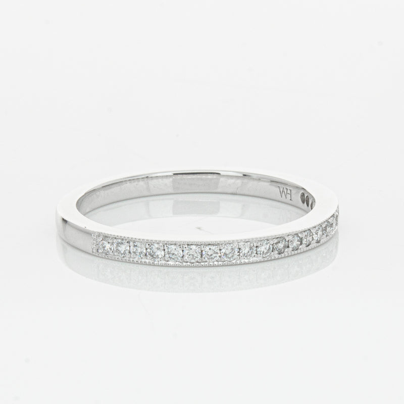 14ct White Gold Diamond Phoebe Band-Ring-Walker & Hall