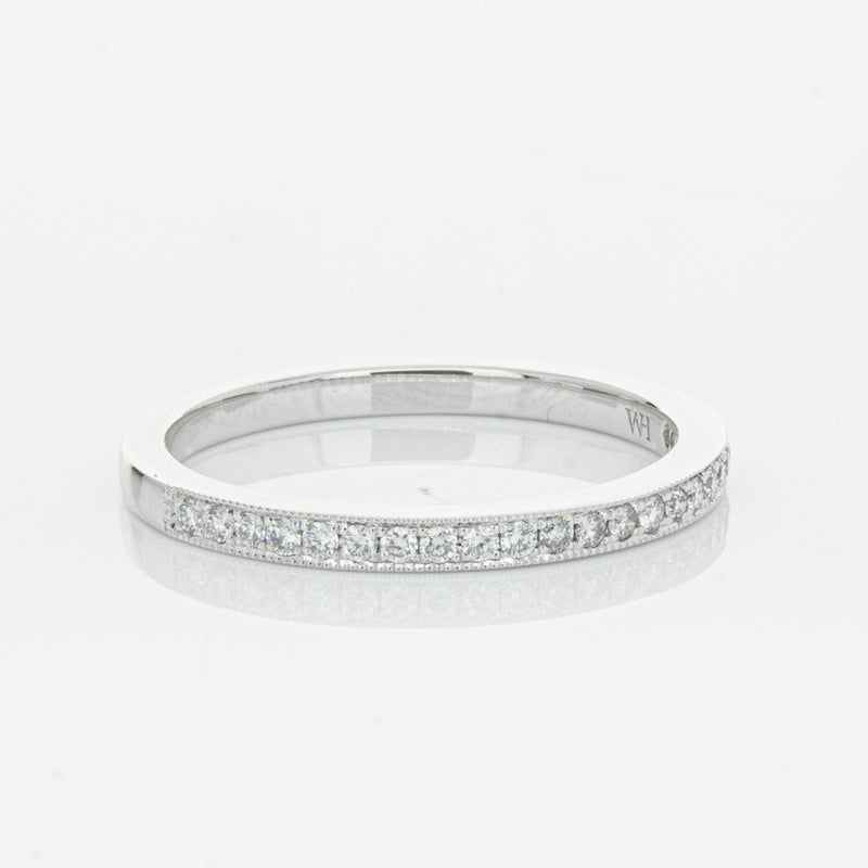 14ct White Gold Diamond Phoebe Band-Ring-Walker & Hall