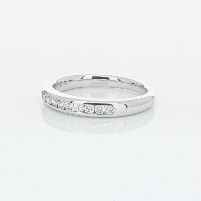 18ct White Gold .25ct Diamond Eternity Ring-Ring-Walker & Hall