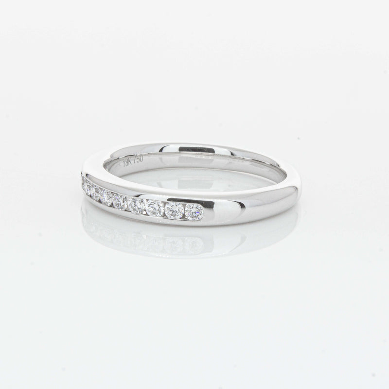 18ct White Gold .25ct Diamond Eternity Ring-Ring-Walker & Hall