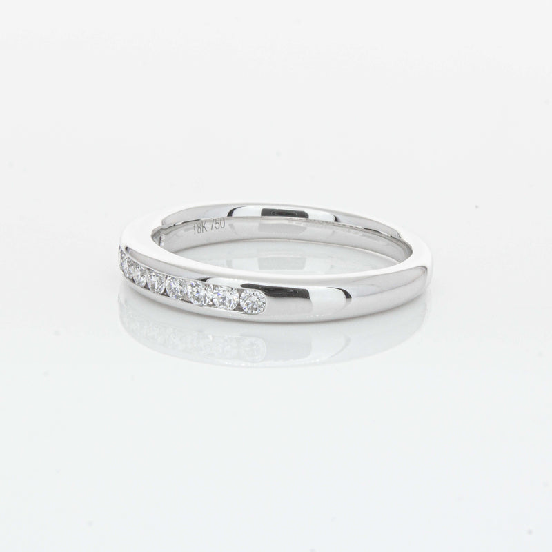 18ct White Gold .25ct Diamond Eternity Ring-Ring-Walker & Hall