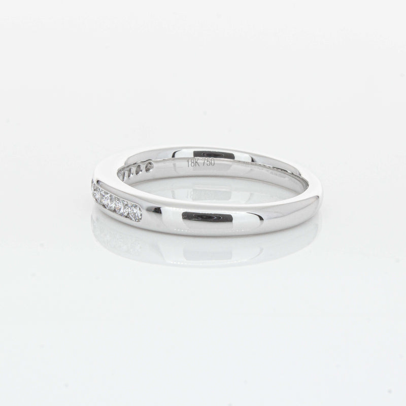 18ct White Gold .25ct Diamond Eternity Ring-Ring-Walker & Hall