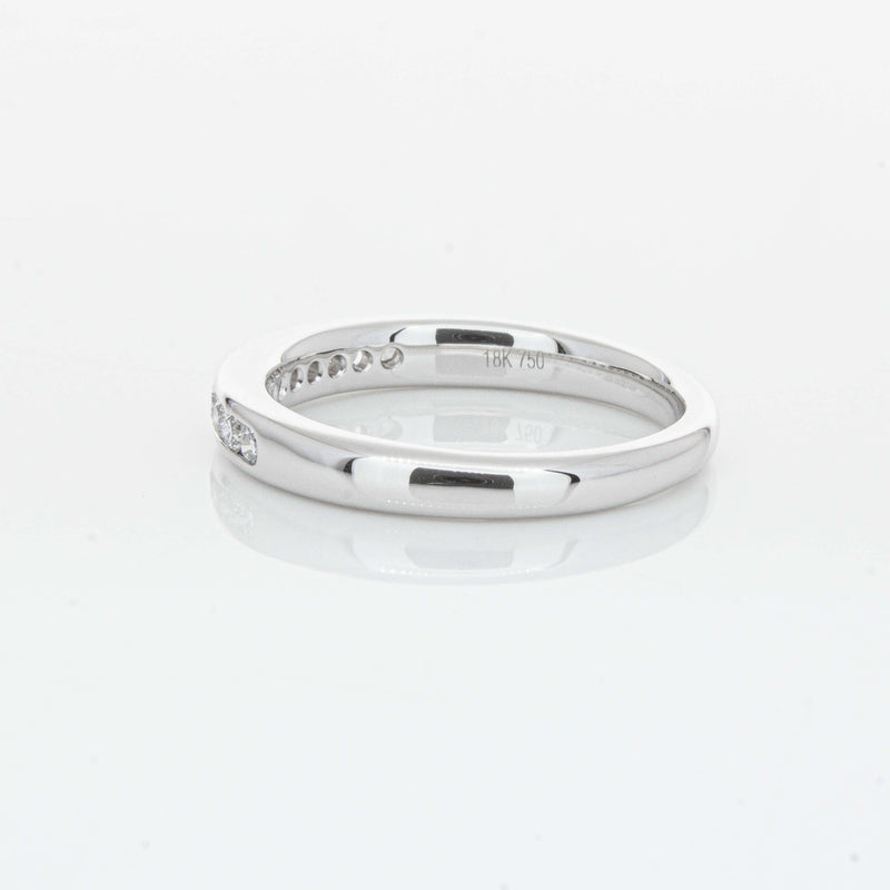 18ct White Gold .25ct Diamond Eternity Ring-Ring-Walker & Hall