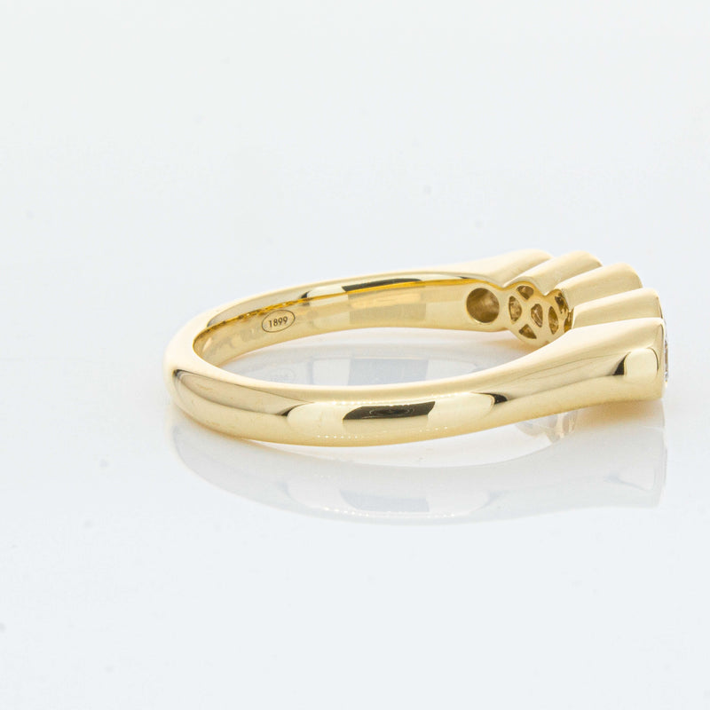 18ct Yellow Gold .78ct Diamond Five-Stone Natalia Ring-Ring-Walker & Hall