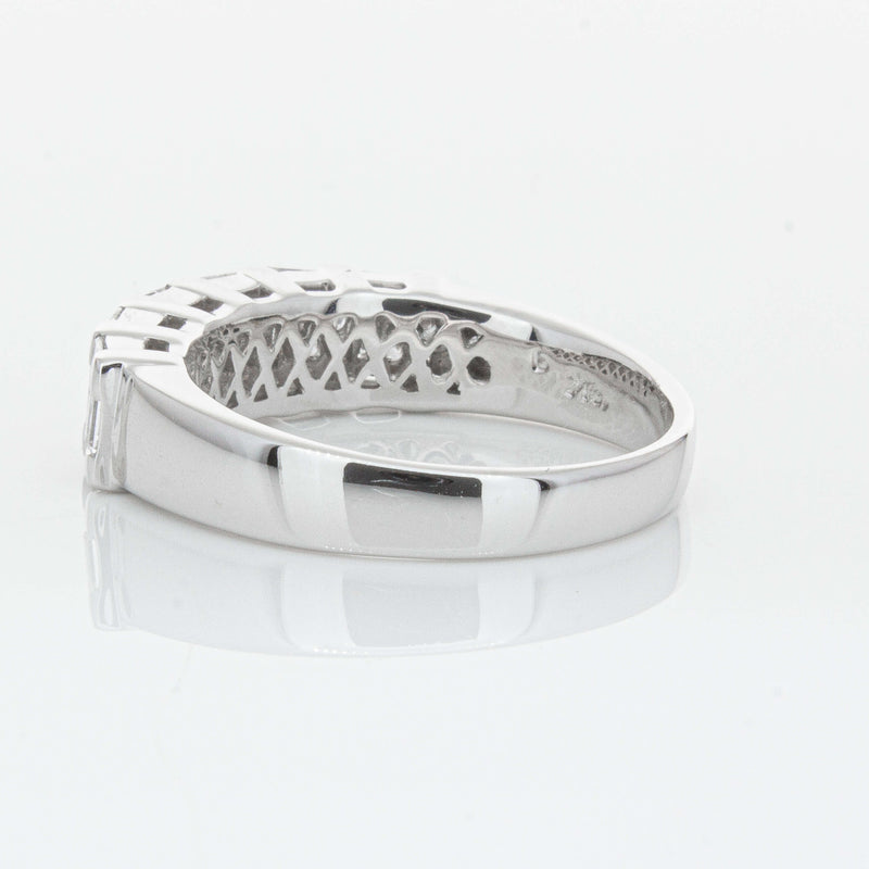 Deja Vu 18ct White Gold 1.12ct Diamond Band-Ring-Walker & Hall