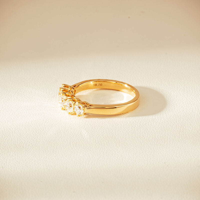 18ct Yellow Gold .80ct Diamond Monarch Ring - Ring - Walker & Hall