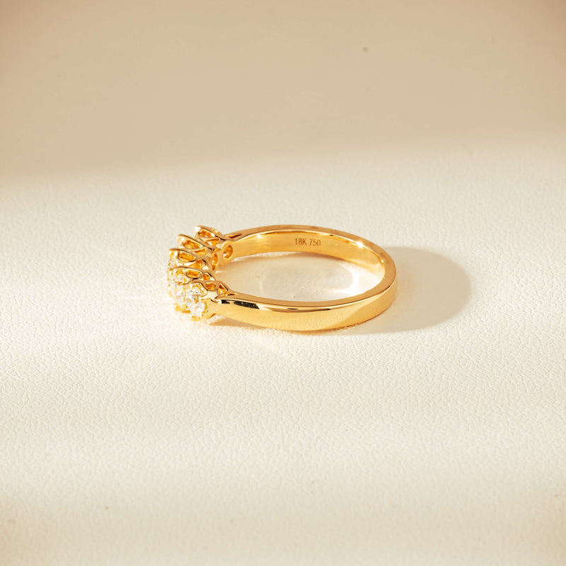 18ct Yellow Gold .80ct Diamond Monarch Ring - Ring - Walker & Hall