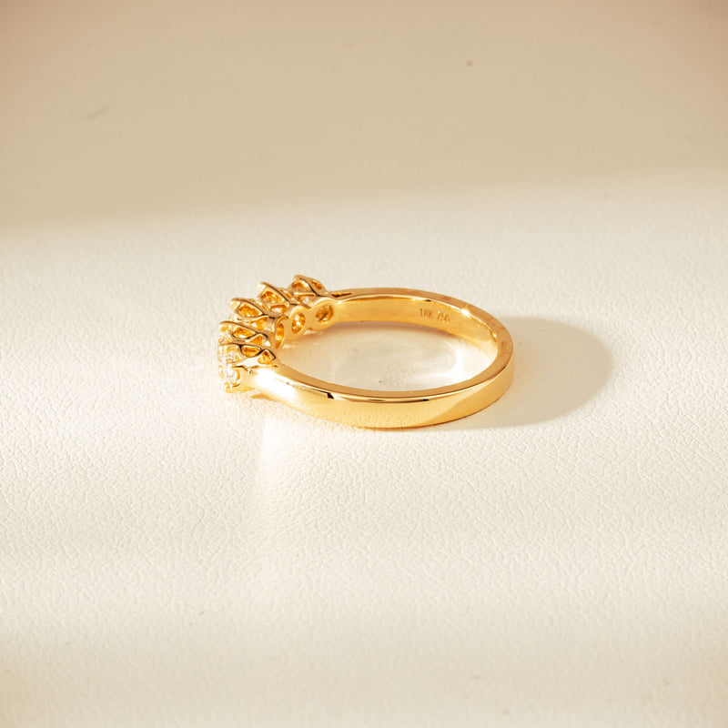 18ct Yellow Gold .80ct Diamond Monarch Ring - Ring - Walker & Hall