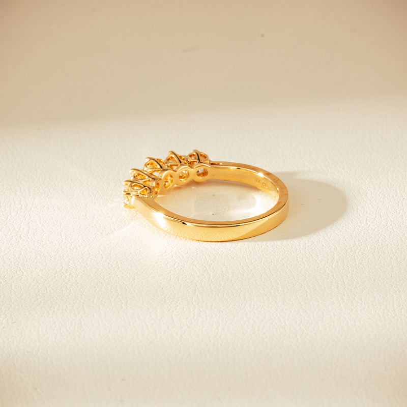 18ct Yellow Gold .80ct Diamond Monarch Ring - Ring - Walker & Hall