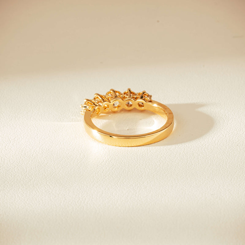 18ct Yellow Gold .80ct Diamond Monarch Ring - Ring - Walker & Hall