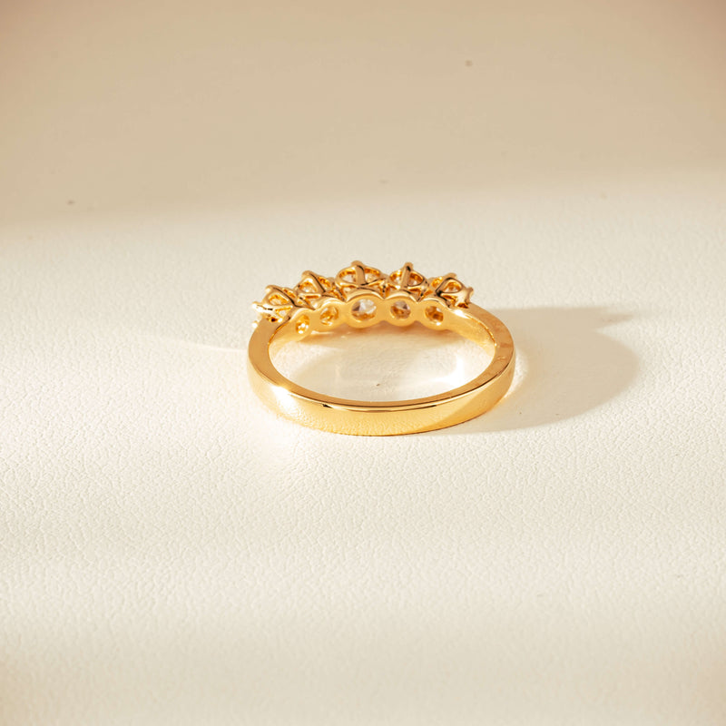 18ct Yellow Gold .80ct Diamond Monarch Ring - Ring - Walker & Hall