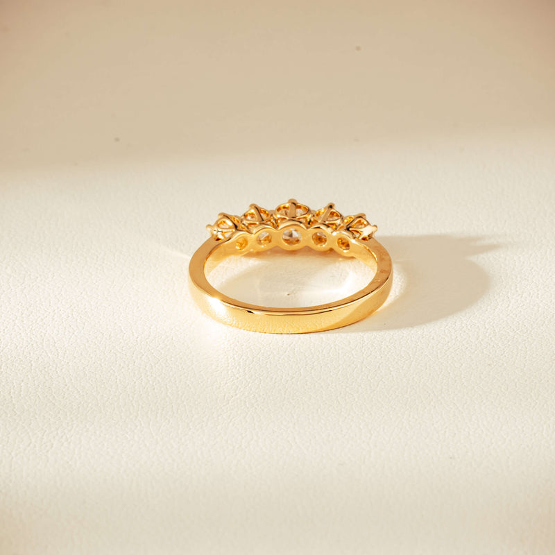 18ct Yellow Gold .80ct Diamond Monarch Ring - Ring - Walker & Hall