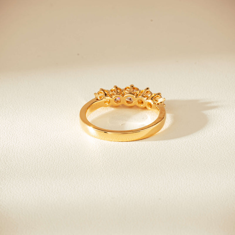 18ct Yellow Gold .80ct Diamond Monarch Ring - Ring - Walker & Hall