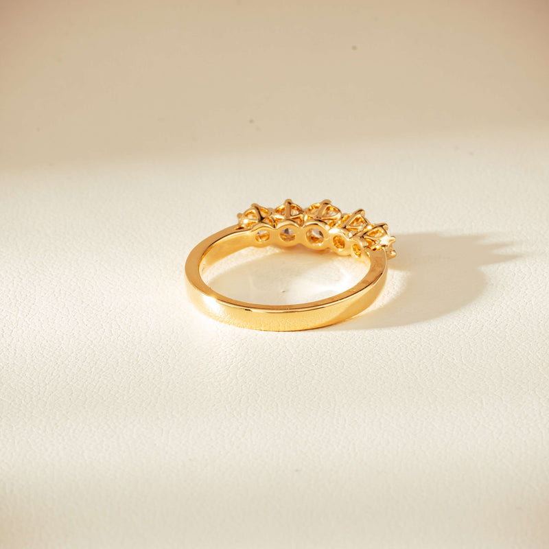 18ct Yellow Gold .80ct Diamond Monarch Ring - Ring - Walker & Hall