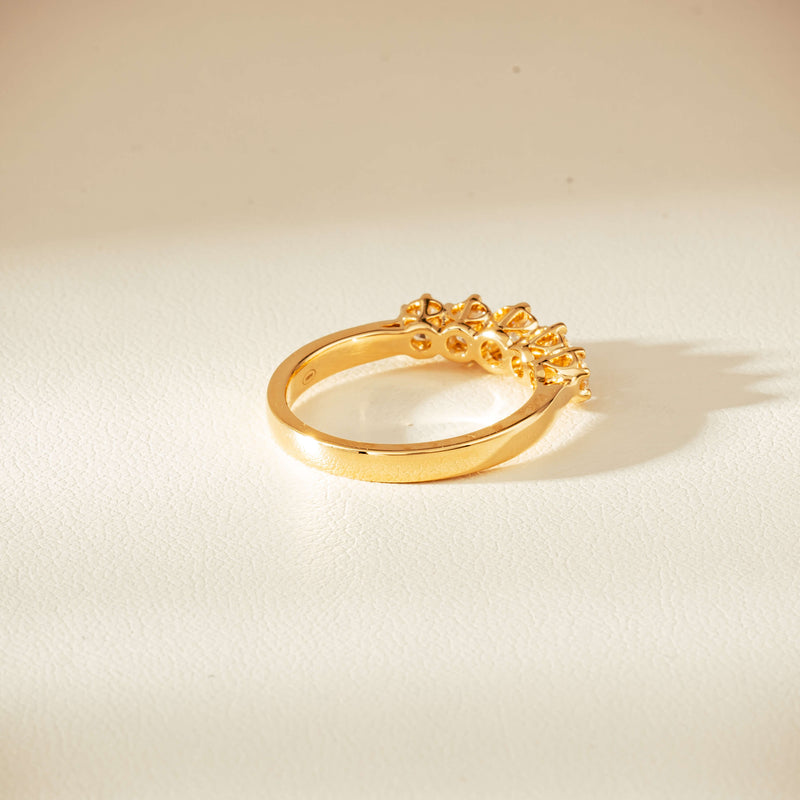 18ct Yellow Gold .80ct Diamond Monarch Ring - Ring - Walker & Hall