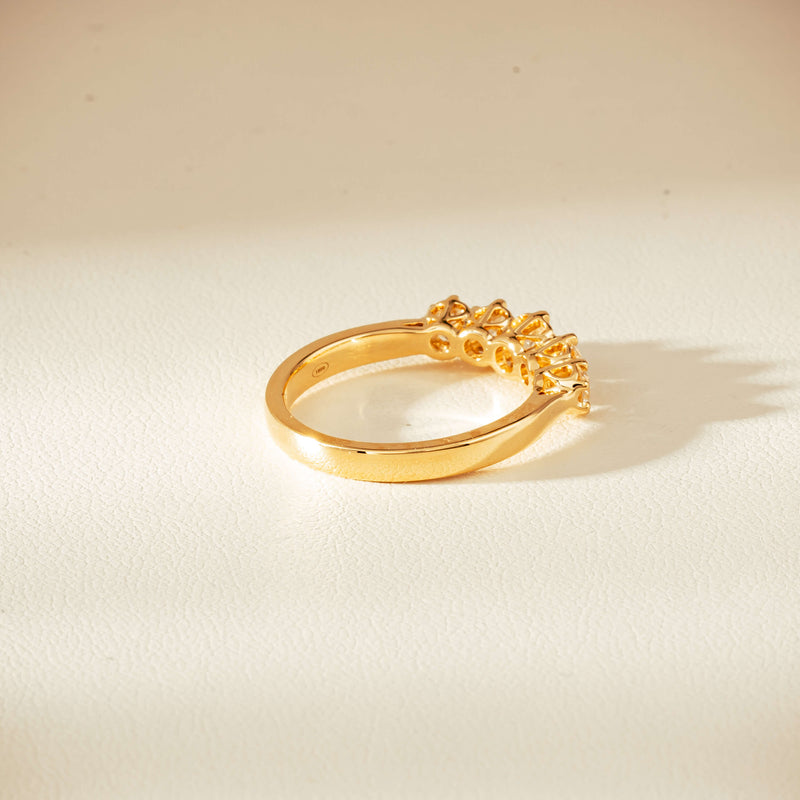 18ct Yellow Gold .80ct Diamond Monarch Ring - Ring - Walker & Hall