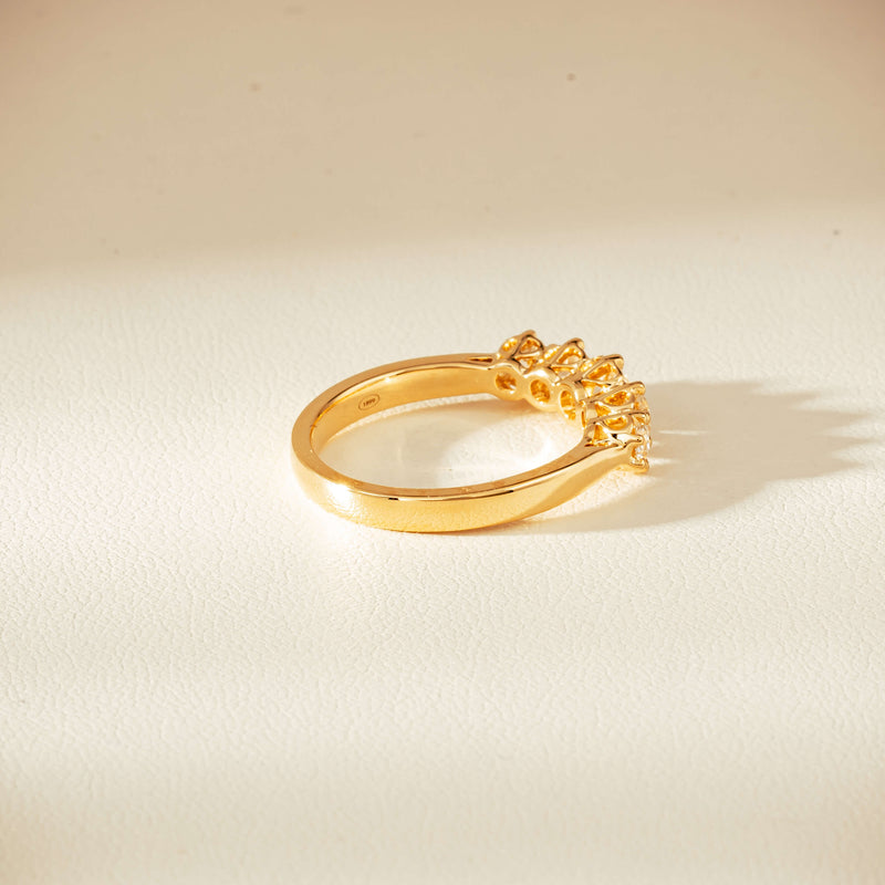 18ct Yellow Gold .80ct Diamond Monarch Ring - Ring - Walker & Hall