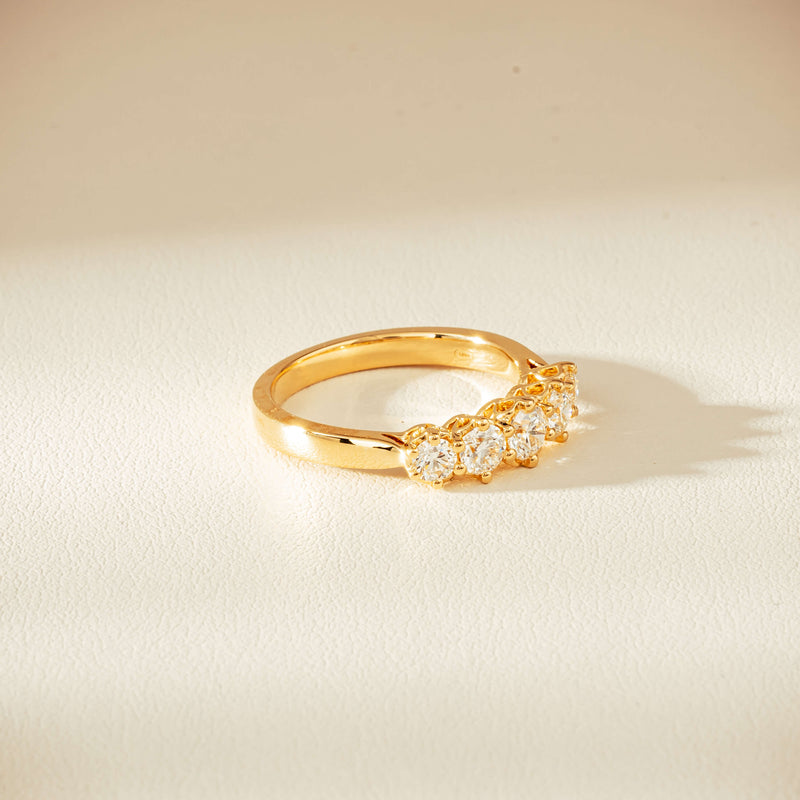 18ct Yellow Gold .80ct Diamond Monarch Ring - Ring - Walker & Hall