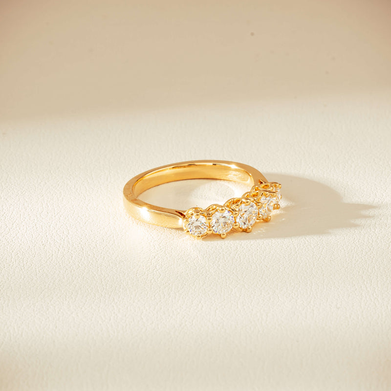 18ct Yellow Gold .80ct Diamond Monarch Ring - Ring - Walker & Hall