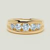 18ct Yellow Gold 1.25ct Diamond Eugenie Ring - Ring - Walker & Hall