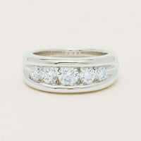 Platinum 1.25ct Diamond Eugenie Ring - Ring - Walker & Hall