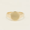 9ct Yellow Gold Classic Signet Ring - Ring - Walker & Hall