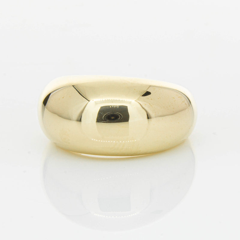 9ct Yellow Gold Madonna Ring-Ring-Walker & Hall