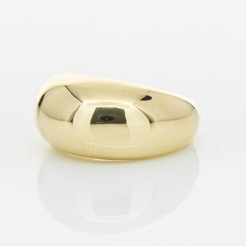 9ct Yellow Gold Madonna Ring-Ring-Walker & Hall