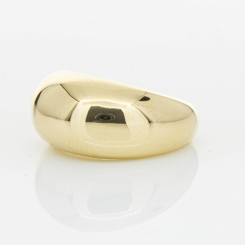 9ct Yellow Gold Madonna Ring-Ring-Walker & Hall