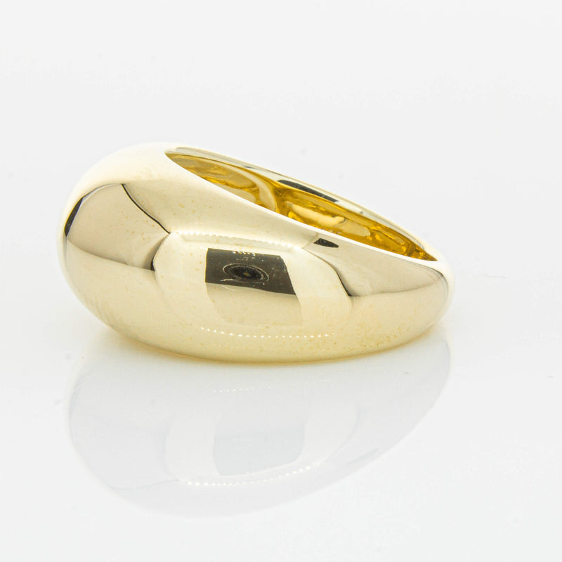 9ct Yellow Gold Madonna Ring-Ring-Walker & Hall