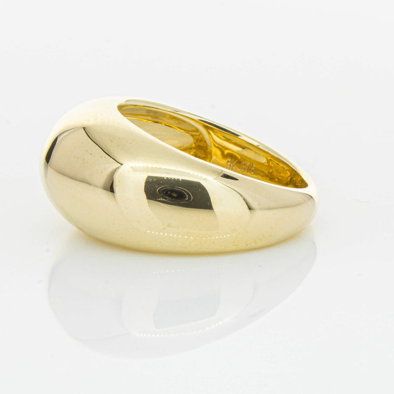 9ct Yellow Gold Madonna Ring-Ring-Walker & Hall