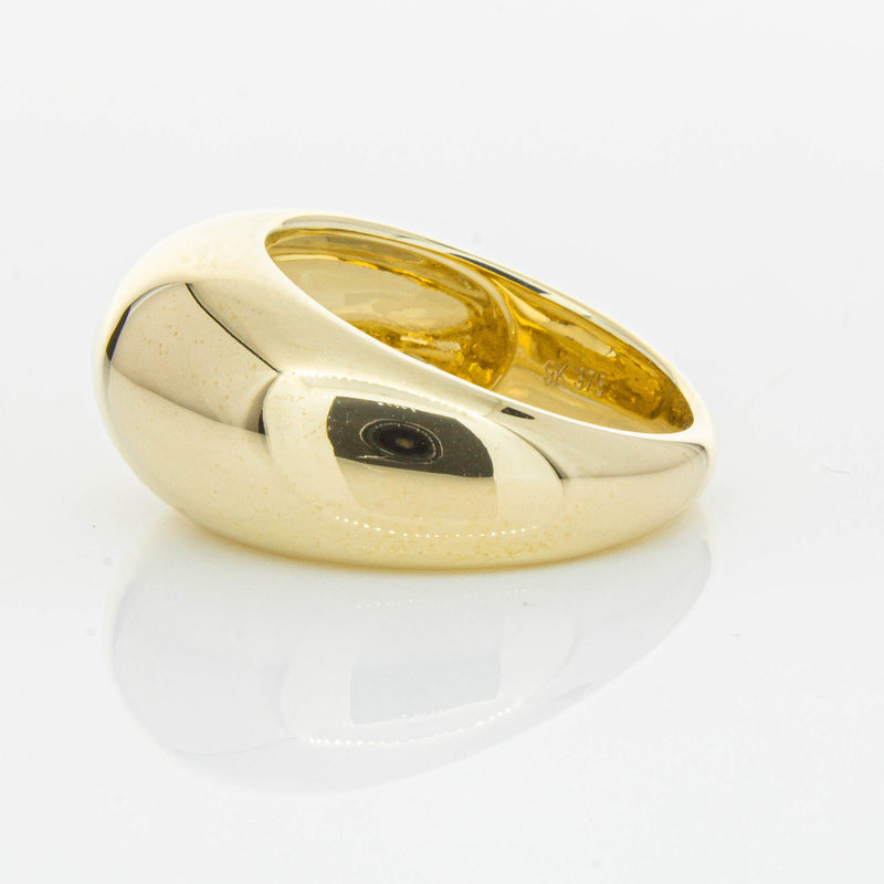 9ct Yellow Gold Madonna Ring-Ring-Walker & Hall