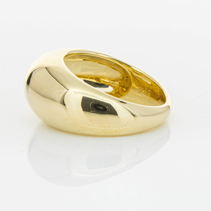 9ct Yellow Gold Madonna Ring-Ring-Walker & Hall