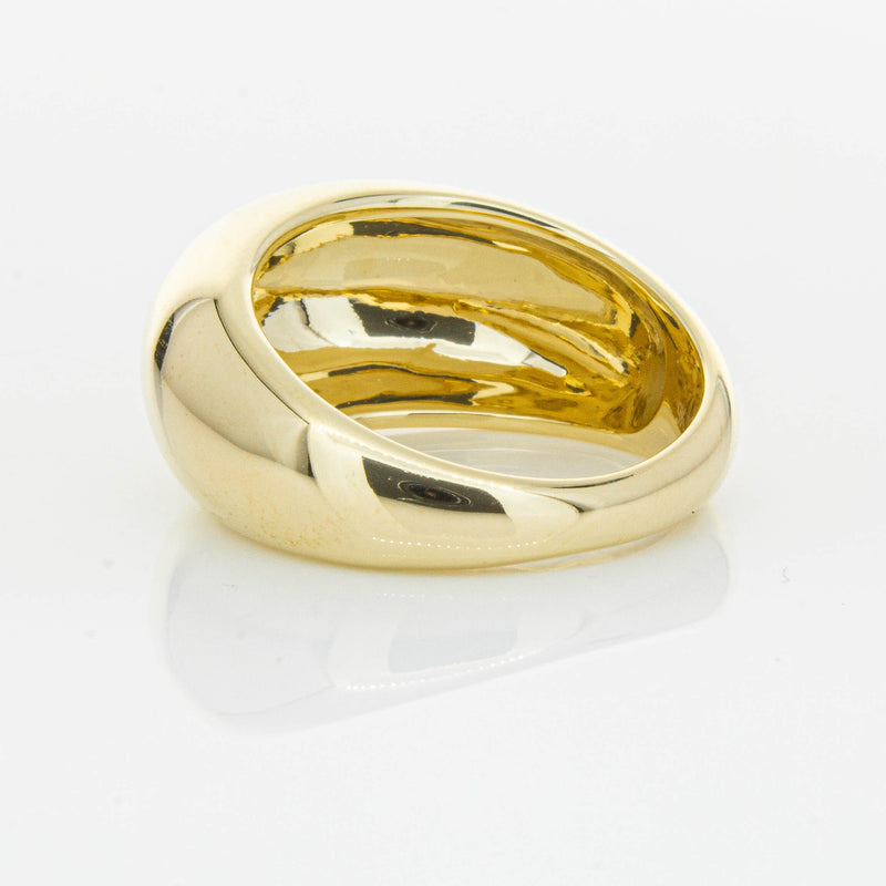 9ct Yellow Gold Madonna Ring-Ring-Walker & Hall