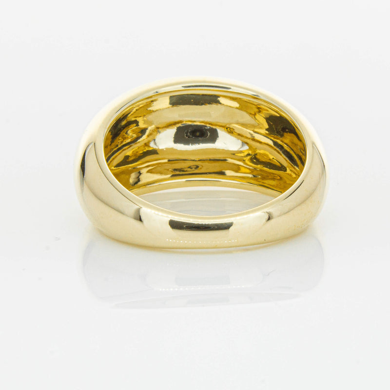 9ct Yellow Gold Madonna Ring-Ring-Walker & Hall