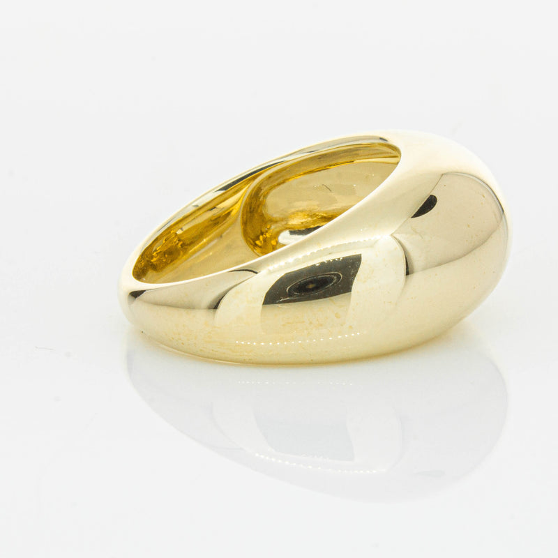9ct Yellow Gold Madonna Ring-Ring-Walker & Hall