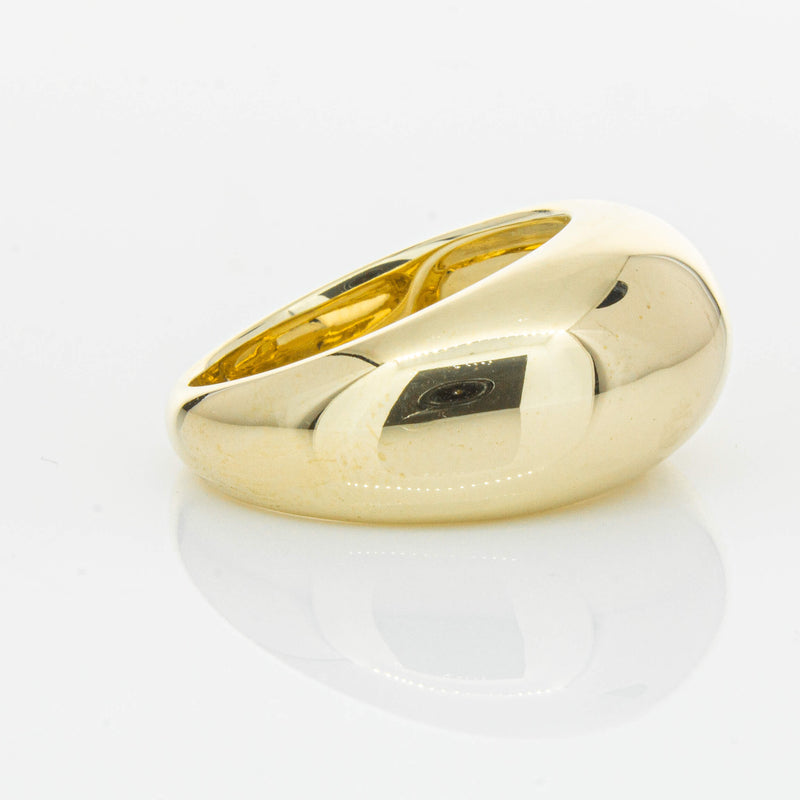 9ct Yellow Gold Madonna Ring-Ring-Walker & Hall