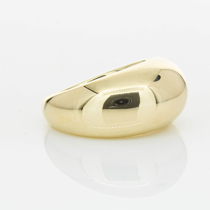 9ct Yellow Gold Madonna Ring-Ring-Walker & Hall