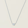 18ct White Gold .21ct Diamond Natalia Pendant - Necklace - Walker & Hall