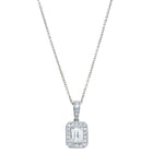 18ct White Gold .97ct Diamond Necklace - Necklace - Walker & Hall