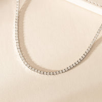 Natural Diamond Panorama Necklace