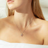 18ct White Gold Astra Star Necklace - Necklace - Walker & Hall