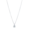 Reclaimed 18ct White Gold .75ct Diamond Blossom Pendant - Necklace - Walker & Hall