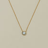 18ct Yellow Gold 1.00ct Diamond Dawn Pendant - Necklace - Walker & Hall