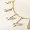 Vintage 14ct - 15ct Yellow Gold Moonstone & Opal Necklace - Necklace - Walker & Hall