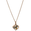 Vintage 15ct Rose Gold Enamel Bee Pendant - Necklace - Walker & Hall